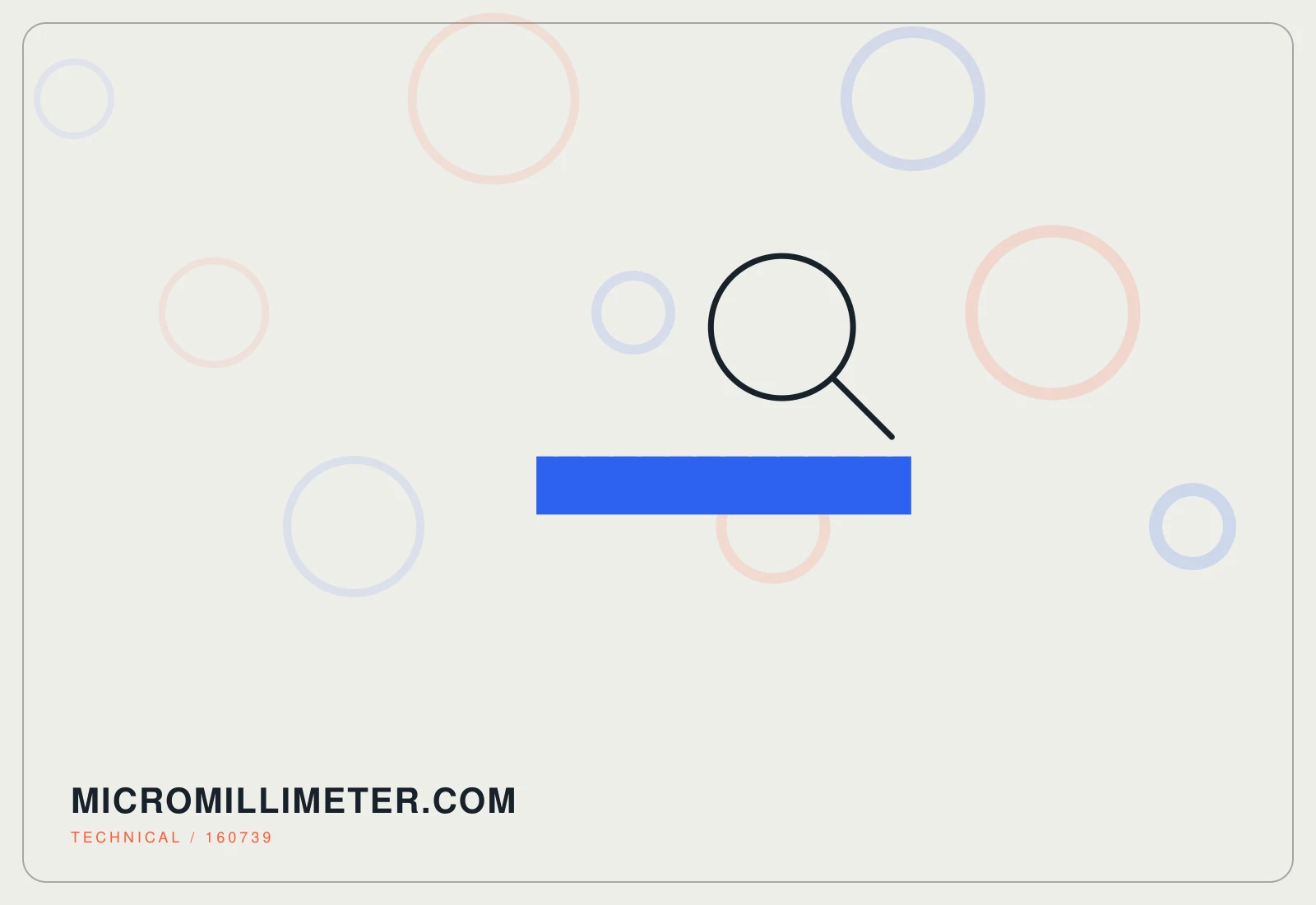 Abstract editorial artwork created for micromillimeter.com